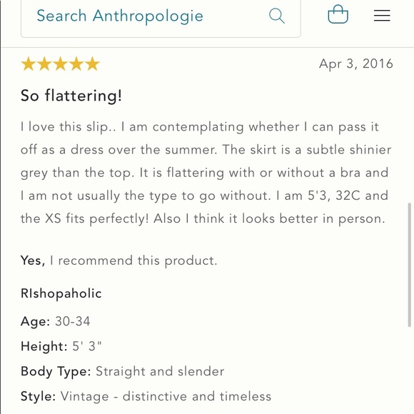 Anthro E by Eloise Grey Shimmer Shelf Bra Cami Slip Dress - Picture 6 of 9